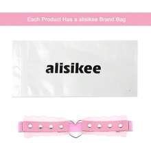 2Pcs Adjustable Lace Heart-Shaped Thigh Garter, Elastic Leg Garters Women - 粉色 - 查看 5