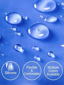 Unisex Silicone Waterproof Swimming Cap - Multicolor - View 5