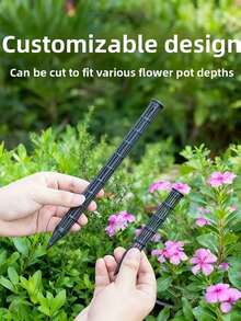 Tubes d'aération pour plantes en plastique, légers et tubes de ventilation des racines des plantes, tubes de ventilation des racines en plastique robuste pour le jardinage intérieur et extérieur - les tubes de drainage des plantes préviennent la pourriture des racines, favorisent la croissance saine des plantes, systèmes de lits surélevés - Multicolore - Voir 5