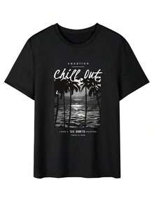 Men T-Shirts - Black - View 3