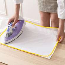 1pc Ironing Cloth, Ironing Board, Protective Pad For Ironing Clothes - White - View 6
