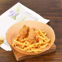 Disposable Oil Absorbing Paper Liners For Air Fryer Oven Baking Tray Non Stick Kitchen Cooking Paper Sheets Grease Proof Pan Protector Liners For Home Cooking Baking Use - 查看 10