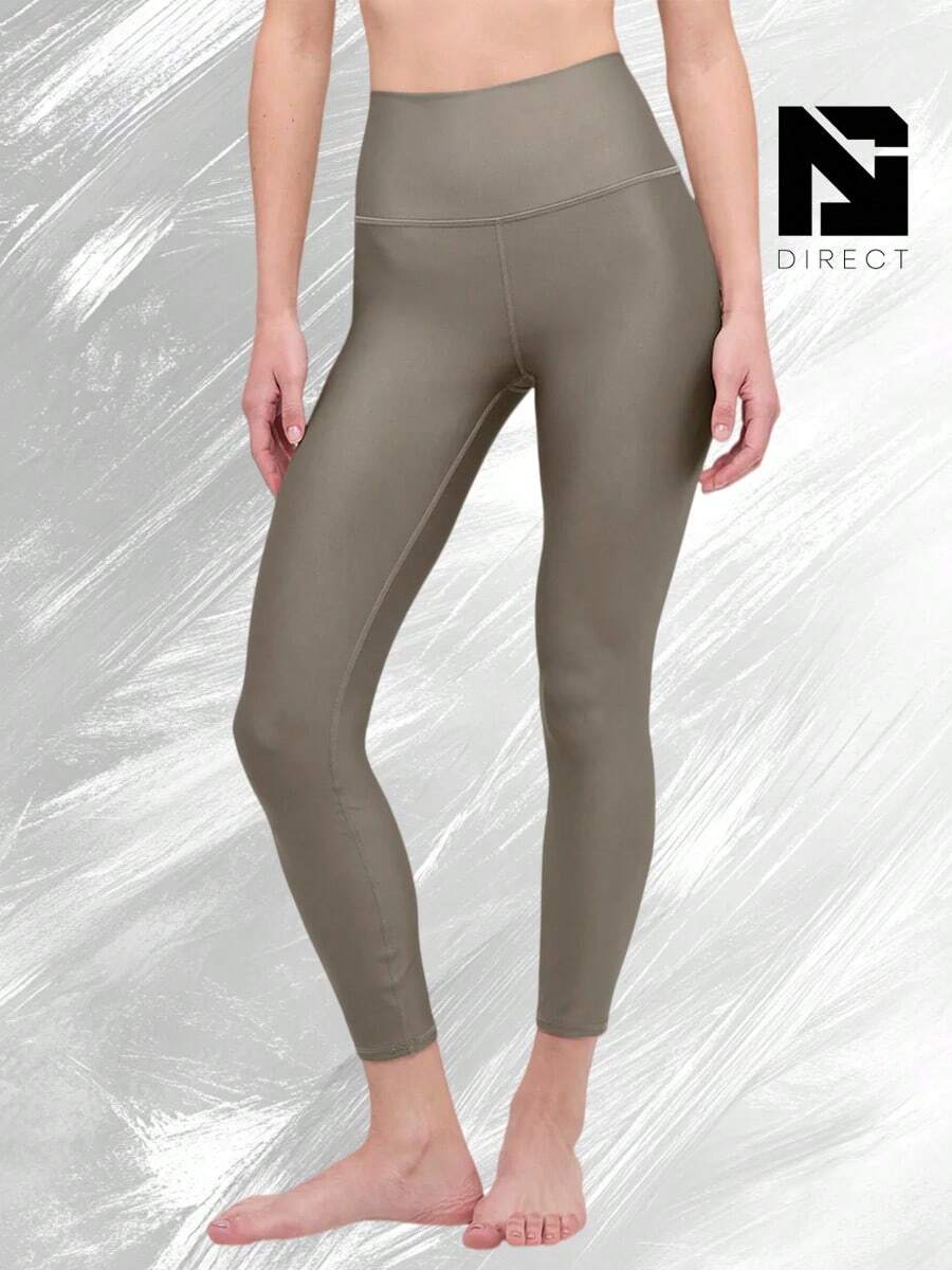 7/8 High-Waist Airlift Legging - Light Cocoa - View 1