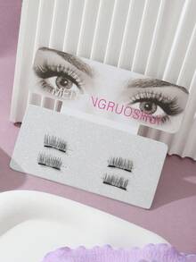 美同若水手工羊毛磁性胸针，佩戴方便，天然厚实 - 黑色 - 查看 4