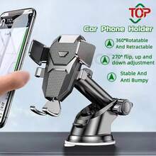 KZ Giá đỡ điện thoại gắn hút chân không cho ô tô, phù hợp với hầu hết các loại điện thoại, giá đỡ điện thoại, giá treo điện thoại trên ô tô, giá đỡ hút chân không. - Giá đỡ điện thoại trên ô tô - Xem 2