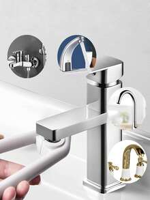 1 chiếc cờ lê vặn ốc đa năng универсальный, đầu tròn bằng nhựa ABS, dụng cụ tháo lắp ốc vặn vòi nước, tay cầm cao su chống trượt dùng để bảo dưỡng ốc vặn vòi nước. - A - Xem 8