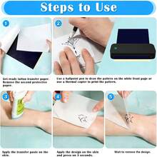 Giấy in nhiệt A4 khô nhanh, độ phân giải cao, giấy in hình xăm cho văn phòng, in ảnh, PDF, tài liệu A4 cho trường học. - Xem 7