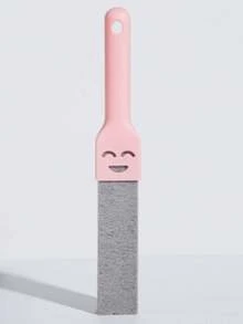 2支装火山石清洁刷，带手柄，强力去除水垢和钙沉积，适用于马桶、厨房水槽、烤架、浴缸，圣诞礼物，马桶刷 - 1 - 查看 10