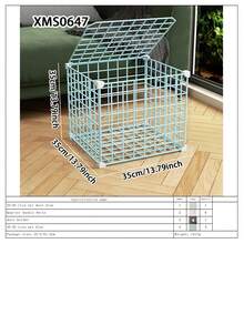 Lồng tắm và sấy khô cho thú cưng bằng dây thép lắp ghép DIY, lồng gấp gọn di động cho mèo và chó. - Nhiều màu - Xem 19