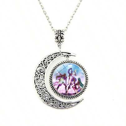 Hasbro Mặt dây chuyền hình trăng khuyết tinh tế và bắt mắt. Kiểu dáng đơn giản và đa năng, phù hợp để đeo hàng ngày, đi học và hẹn hò. Chế tác tinh xảo, độ bóng tốt, thoải mái khi đeo và không dễ gây dị ứng. Chiều dài vừa phải, có thể đeo như dây chuyền quai xanh hoặc dây chuyền áo len. Phong cách độc đáo và khác biệt, mang hơi hướng nữ tính, thiết kế bán chạy xuyên biên giới được ưa chuộng. Thích hợp làm quà tặng hoặc sử dụng cá nhân, trang sức thời trang và giá cả phải chăng dành cho học sinh.