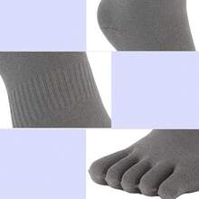 6 Pairs Women's Toe Separator Socks Barefoot Comfort Pilates Dance Indoor Walking Socks - 6 Pairs - View 6
