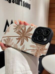 1 chiếc ốp lưng điện thoại chống sốc họa tiết cây dừa sọc dọc, phù hợp với 17/17 Pro/17 Pro Max/16/16 Pro/16 Pro Max/15/15 Pro/15 Pro Max/14/14 Pro/14 Pro Max/13/13 Pro/13 Pro Max/12/12 Pro/12 Pro Max/11/11 Pro/11 Pro Max, phong cách kỳ nghỉ hè. - Nhiều màu - Xem 4