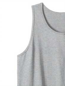 Beach Palm Tree Print Men'S Tank Top, Men'S Cotton Crew Neck Sleeveless Tank Top, Casual Graphic Top For Outdoor, Men'S Clothing - 白色 - 查看 7