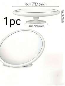 1个时尚亚克力凸面镜,360°广角高清盲点安全镜 - 防水防尘,适用于室内/室外,高分辨率凹面设计,适用于家庭、商店、停车场、仓库和办公室 - 方形安装便携式塑料凸面防盗镜,交通学校社区装饰艺术圆形壁镜 - 彩色 - 查看 13