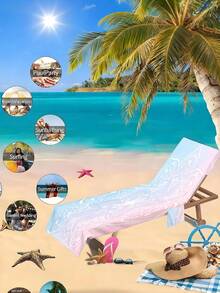 1 chiếc khăn phủ ghế bãi biển họa tiết Mandala, dòng sản phẩm độc quyền mùa hè, khăn phủ ghế bãi biển siêu sợi nhanh khô, khăn phủ ghế bãi biển có túi, phụ kiện kỳ nghỉ, khăn tắm biển, vật dụng cần thiết khi đi du lịch. - A - Xem 4