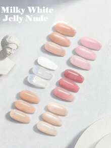 GLOZ 6pcs T1T4T8T7T9T15 Gel Nail Polish Set Spring Summer Fall Winter 6 Colors Glossy Long Lasting Shiny Anti Fade Dustproof Quick Dry Comfortable Great Valentine's Day Gift For Girlfriend Mother Surprise Suitable For LED Lamp - Multicolor - View 5