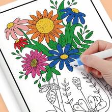 Color By Numbers Mandala Coloring Book For Adults And Teens, An Engaging Adult Version Of A Mandala Number Coloring Book, Designed Specifically For Relaxation And Unwinding. It's The Perfect Holiday Or Birthday Gift For Yourself Or A Friend - Multicolor - View 2