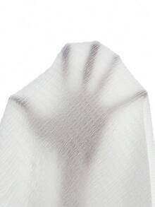 camisas para hombre Camisa casual de manga corta con botones de unicolor y corte holgado para hombre Ideal para salidas informales y vacaciones, con ropa ligera y fresca. - Blanco - Ver 8