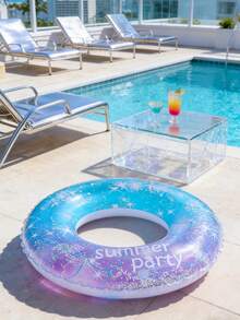 Flotador inflable para piscina, aro inflable para nadar, aro inflable para nadar con patrón de cielo estrellado, patrón de cielo estrellado de ensueño, aro inflable de PVC para nadar, flotador inflable para brazos unisex, adecuado para deportes acuáticos de verano y fiestas en la piscina, fiestas en la playa, piscinas, playas, ocio de vacaciones de verano en la piscina - Múltiples estilos - Ver 10