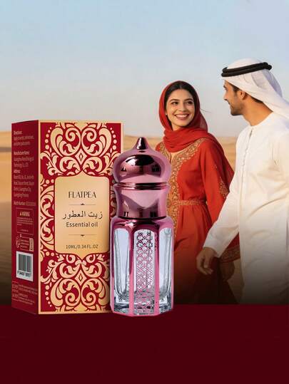 زجاجة عطر 10مل ذات تركيز عالي بطابع شرقي، رائحة زهرية طويلة الأمد، طازجة وأنيقة، جودة عالية، سحر فريد، مناسب للاستخدام اليومي