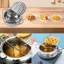 2.2L 20.5CM Chip Deep Fat Fryer Cooking Tempura Fryer - A - View 4