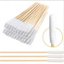 50pcs/100pcs Professional Dog Ear Cleaning Swabs - Gentle & Comfortable Anti-Infection Design, Bamboo Handle, Pet Grooming Supplies, Dog Ear Cleaner, Dog Ear Care, Comfortable Grip, Natural Bamboo Appearance - Multicolor - View 7