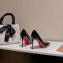 Women Heeled Sandals - Màu đen 9cm - Xem 1
