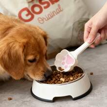 3D Printed Pet Food Spoon With Creative Cute Cat Paw Spoon, Pet Cat Scratching, Cat Food, Dog Food And Other Small Animal Feeding Spoons, Available In Two Colors, - Trắng - Xem 8