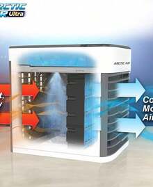 Enfriador, Evaporativo, Avanzado, Aire, Fresco, Agradable, Tecnologia, Mejorado, Puridicador, Ambiente, Saludable, Capacidad, Velocidad, Ligero, Silencioso, Ajustable, Ecologico, Facil, Luz, Nocturno, Dormirtorio, Sala, Viaje, Oficina, Trabajo - Multicolor - Ver 3