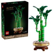 LEGO 积木式人造植物花卉拼搭套装，家居装饰礼品，适合成人，植物收藏系列，生日周年纪念礼物（男女皆宜），积木花卉拼搭玩具套装 - 彩色 - 查看 25