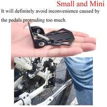2Pcs Rear Seat Footrest Mounted On Back Wheel Bike Pedals Folding Footboard Cycling Accessories Non-Slip Design - Multicolor - View 11