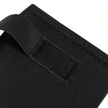 1 Par de Meias de Praia de Neoprene com 3mm de Espessura, Sola Texturizada Antiderrapante, Alta Elasticidade, Tira de Gancho e Laço Larga, Acolchoamento no Tornozelo, Adequado para Vôlei de Praia, Surfe, Esportes Aquáticos, Parques de Diversão, Mergulho Snorkel, Natação, Mergulho, Vela, Caiaque, Meias de Surfe Unissex para Praia, Essencial de Praia, Flutuadores de Piscina, Acessórios de Natação, Suprimentos de Praia, Esportes Aquáticos, Itens de Viagem, Itens Pessoais, Necessidades de Natação - Preto - Visão 2