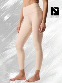 7/8 High-Waist Airlift Legging - Macadamia - View 1