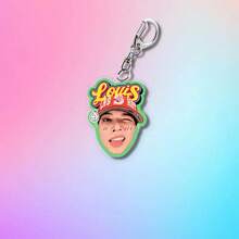 LNGSHO/T Gantungan Kunci Akrilik Abstrak Lucu Boyband Korea, Gantungan Kunci Dekorasi Tas, Barang untuk Penggemar, Hadiah untuk Teman - MultiWarna - View 9