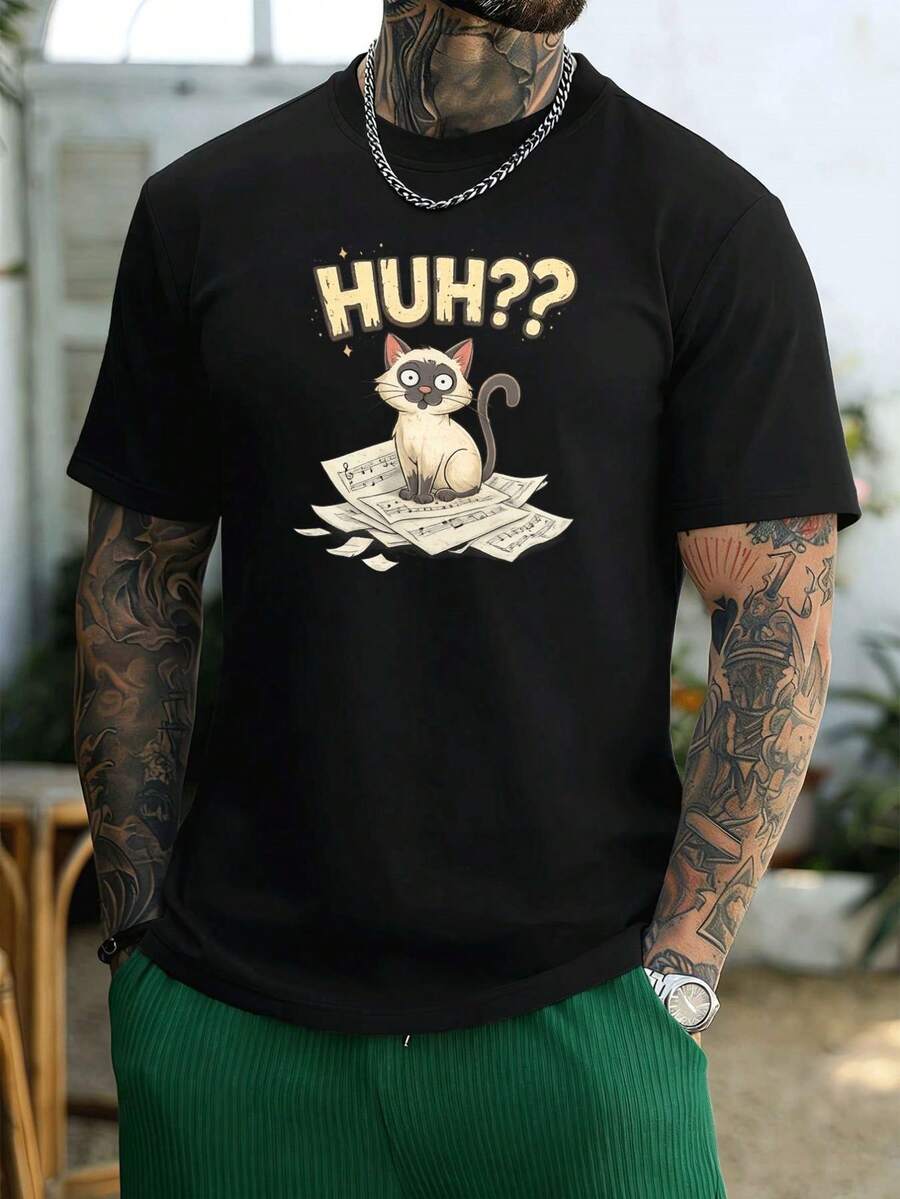 Men T-Shirts - Black - View 1