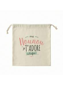 VOESETO 1 Chiếc Túi Đuốc Dây Rút In Hình Cảm Ơn Nounou Túi Đuốc Du Lịch Có Dây Rút Dùng Cho Máy Sấy Tóc Hộp Đuốc Dụng Cụ Sấy Tóc Hộp Đuốc Máy Sấy Tóc Hộp Đuốc Trang Sức Hộp Đuốc Dụng Cụ Sấy Tóc - Nhiều màu - Xem 20