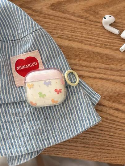 Cute Cartoon Colorful Polka Dot Earphone Protective Case Suitable Compatible With Apple Pro 2nd/3rd Gen, Versatile