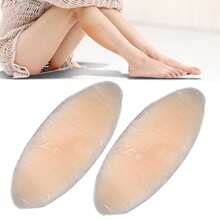 Coussinets de jambe en silicone doux et hypoallergéniques - Correction invisible pour les jambes arquées/en forme de O, modification de la jambe mince pour les sous-vêtements, couverture opaque (lavable à la main) - multicolore - Voir 5