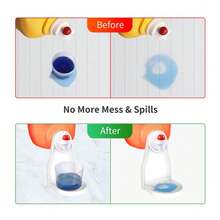 Laundry Detergent Cup Holder Drip Catcher Organizer Clip Tight On Laundry Bottle Spouts, No More Leaks Or Mess With Detergent And Fabric Softener In Laundry Room, Random Colour - Random Color - View 2