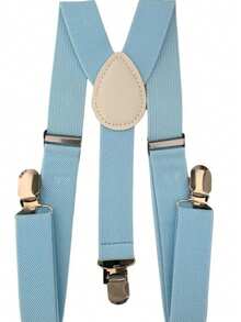 top ties Men Belts & Suspenders - Màu xanh bụi bặm - Xem 3