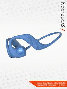 PHILIPS Tai nghe không dây Nearbuds 2 dạng mở, dẫn truyền âm thanh, dành cho thể thao, tích hợp mic, thời gian chơi nhạc hơn 8 giờ, chống nước IPX5, Bluetooth 5.2, âm trầm sâu, lý tưởng cho chạy bộ, đạp xe, tập gym, an toàn và nâng cao nhận thức. - Xem 10