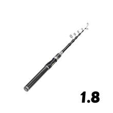 1.6m-2.7m Carbon Fiber Fishing Rod Fast Long Cast Fishing Rod Suitable For Fishing In Ponds And Lakes - Multicolor - View 11