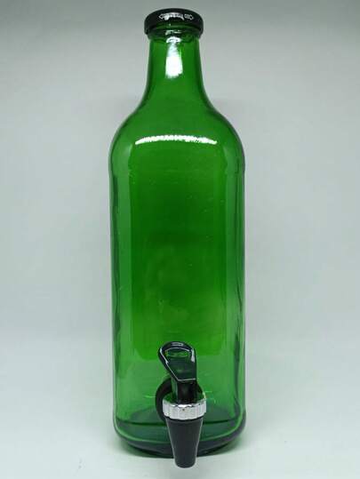Garrafa Verde Com Torneira 1,50 Ml