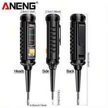 ANENG B15 直流电压测试笔,扁平指示灯电笔,高亮度便携式电工测试笔工具;电工专用电压测试笔,带高亮度指示灯,便携式电工测试工具 - 彩色 - 查看 4