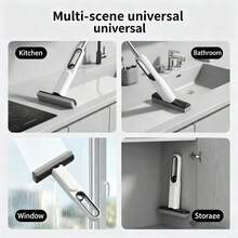 1pc Heavy Duty Mini Mop - Retractable, Wet & Dry Use, 360° Rotation, Convenient For Cleaning Kitchen, Bathroom, Living Room, Car - B - View 6