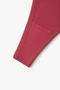 3packs Contrast Lace Panty Set Sexy Lingerie - Multicolor - View 7