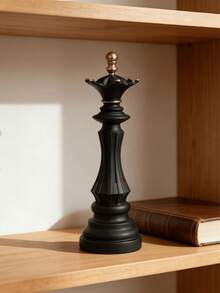 1件优雅奢华的国际象棋皇后雕像，精致现代的国际象棋棋子摆件，高级美观的桌面装饰品，高档家居装饰，适用于客厅、酒店、别墅，豪华书架装饰，乔迁新居礼物 - 多色 - 查看 6
