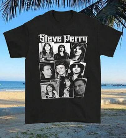 Culture Shirt Steve Perry Multi Photo Tee – Iconic Steve Perry Grid Portrait Vintage Band Journey Style Shirt Classic Rock Collectors & Fans, 1 Piece, Family Matching Outfits, Soft, Durable Round Neck Casual Top Spring, Summer, Summer Fashion, Unisex Shirts, Summer Essentials, Japanese Anime Shirts And Related Merchandise, Women's Tops, Women's Shirts, Women's T-Shirts, Women's Sports Tops, Sportswear, Men's Sportswear, Sports T-Shirts, Men's Shirts