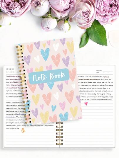 1 pièce Cahier de journal ligné, 160 pages, 5,6" X 8" Cahier de journalisation hebdomadaire et quotidienne minimaliste pour le travail, l'école et la prise de notes, fournitures scolaires et de bureau, cadeaux d'appréciation pour les enseignants