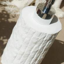 1 bình đựng xà phòng bằng nhựa, bình đựng sữa tắm có vòi bơm, hộp rỗng, bình đựng nước rửa tay, bình đựng sữa tắm và xà phòng, bình đựng dầu gội có thể tái sử dụng, phụ kiện phòng tắm - 1 mảnh màu trắng - Xem 9